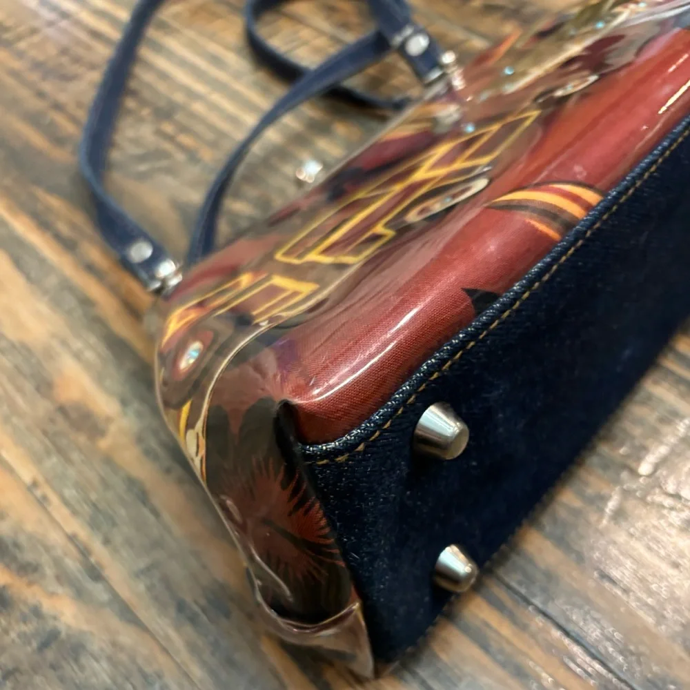 M. Andonia Y2K Wagon Motif Hand Bag - Picture 8 of 15